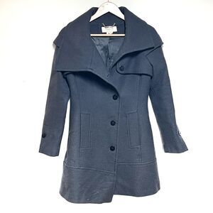 Karen Mullen England Charcoal Wool Riding Coat Sz 8